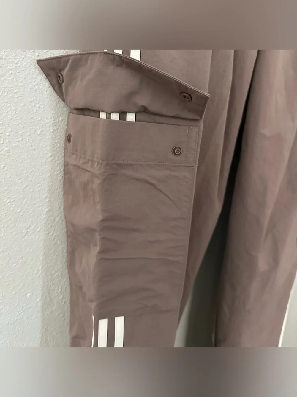 Adidas Originals Adicolor Classics 3S Cargo Pants Trace Brown Men’s Sz M JP1025